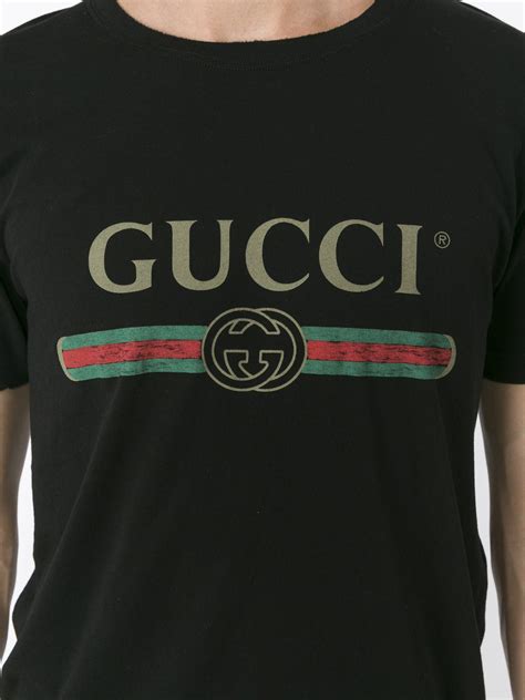 gucci 90s mens printed shirt|authentic Gucci men tee shirts.